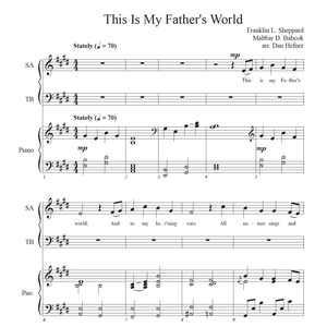 This Is My Father&#x27;s World - SATB