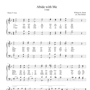 Abide with Me - TTBB