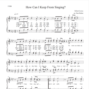 How Can I Keep from Singing?