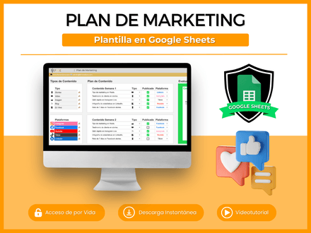 Plan de Marketing Sheets | $MXN