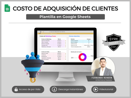 Costo de Adquisición de Clientes Sheets V1 | $MXN