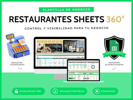 Control Financiero 360° Restaurantes Google Sheets