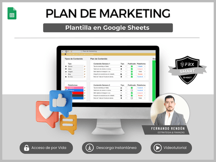 Plan de Marketing Sheets | $MXN