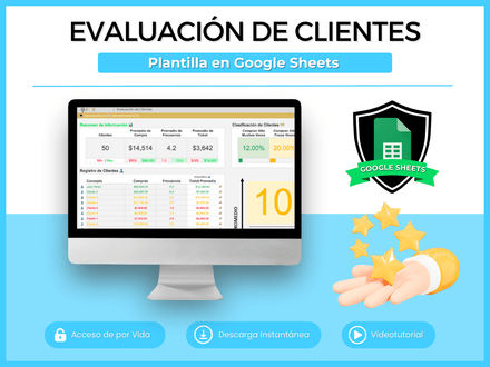 Evaluación de Clientes Sheets | $MXN