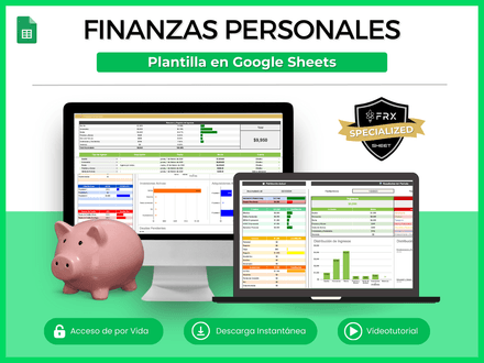 Finanzas Personales Sheets | $MXN