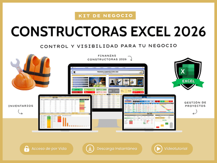 Kit Constructoras Excel 2026