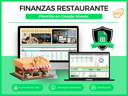 Control Financiero 360° Restautantes | Google Sheets