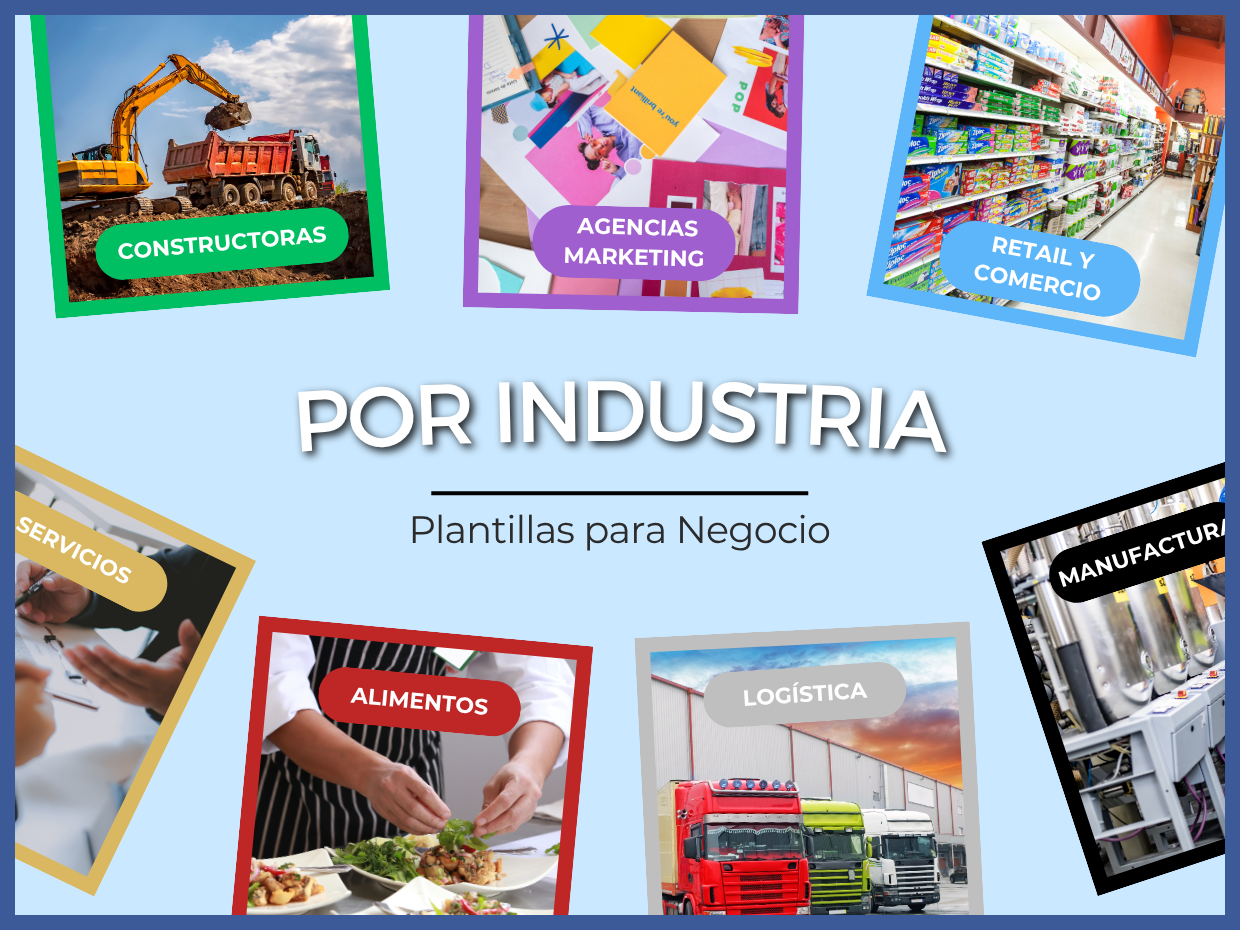 Plantillas por Negocio FRX