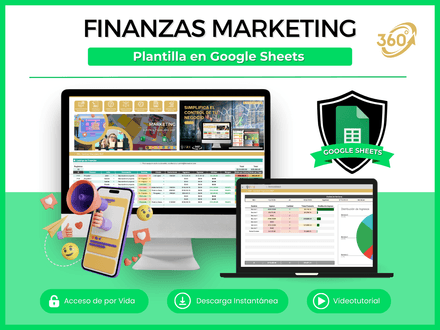 Control Financiero 360° Agencias Marketing | Google Sheets
