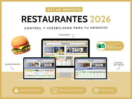 Kit Restaurantes 2026