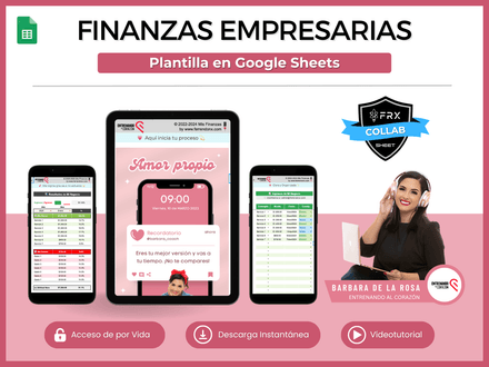 Finanzas Empresarias Sheets Ft. Barbara de la Rosa | $MXN