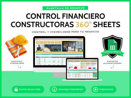 Control Financiero 360° Constructoras Google Sheets