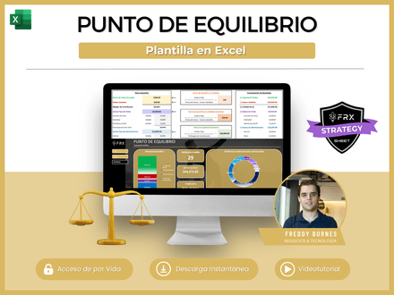 Punto de Equilibrio Excel | $MXN