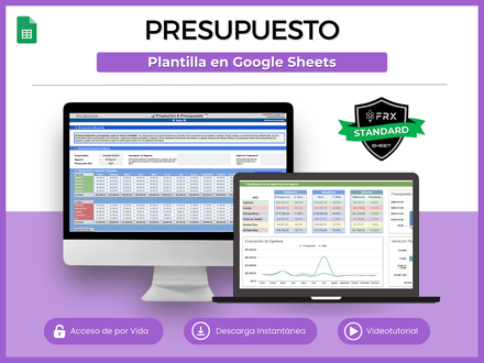 Presupuesto Sheets | $MXN