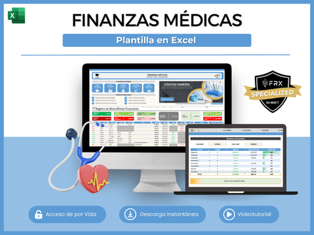 Finanzas Médicas Excel | $MXN