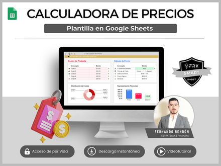 Calculadora de Precios Sheets | $MXN