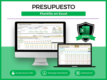 Presupuesto Excel | $MXN