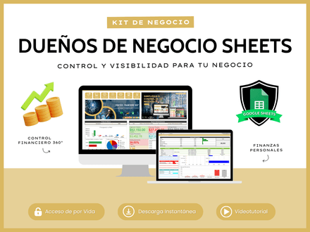 Kit Dueños de Negocio Google Sheets