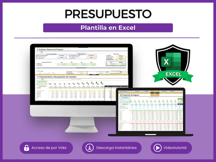 Presupuesto Excel | $MXN