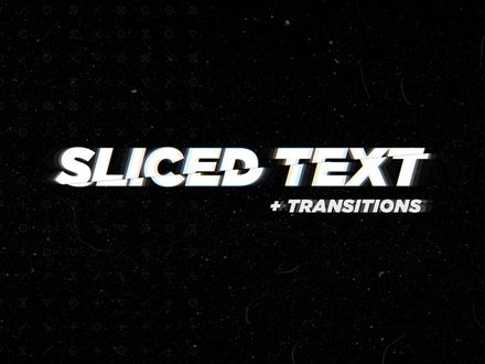 Sliced Text + Reveals