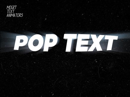 Text Animator: Pop In