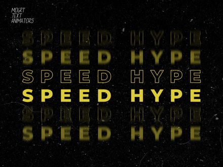 Text Animator: Speed Hype