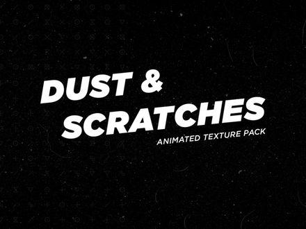 4K Dust + Scratch Overlay