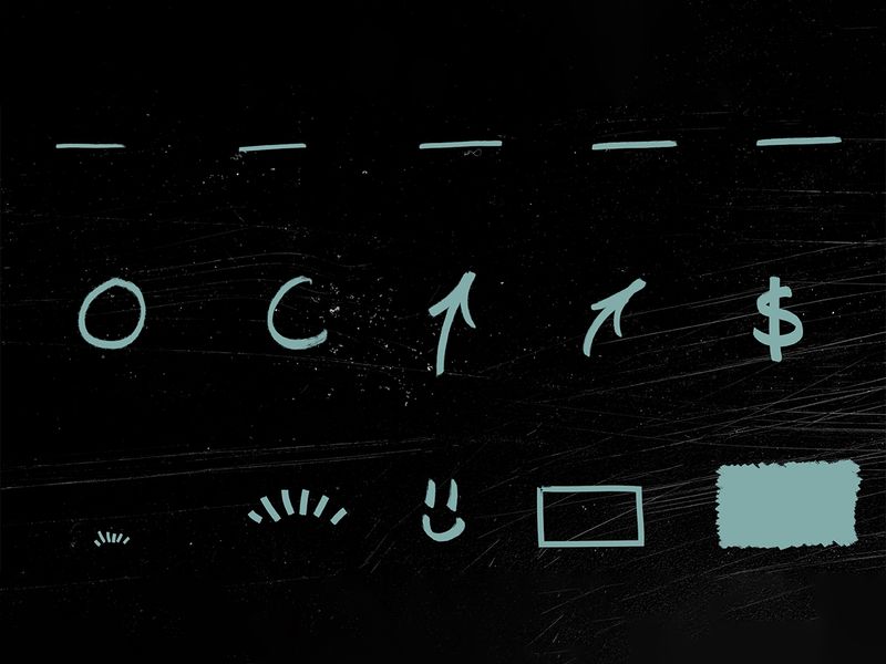 Hand Drawn Animated Font Pack Vol. 1