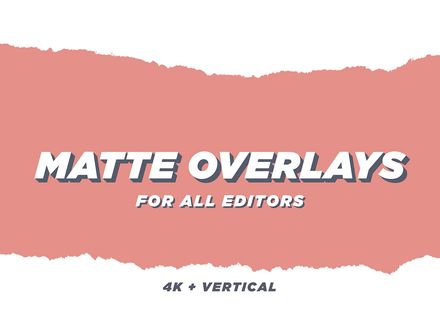 Matte Overlay Pack 