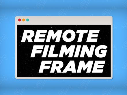 Remote Filming Frame Overlay