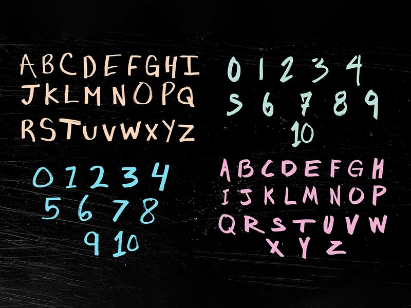 Hand Drawn Animated Font Pack Vol. 1