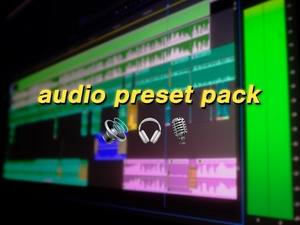 Premiere Pro Audio Preset Bundle