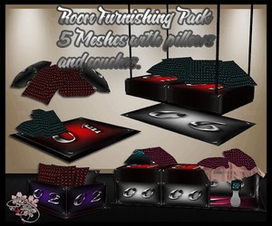 Room Furnishing Mesh Pack 5 Meshes