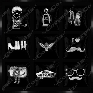 Hipster Black &amp; White