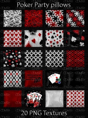 Poker Party Pillows WithOut Resell Rights!!!