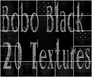 Bobo Black 20 Textures