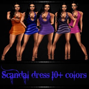 Scandal dress 10+ colors 