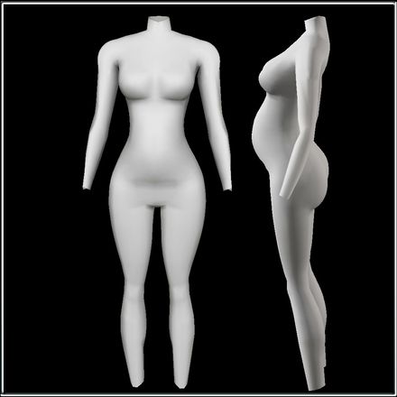 DELURE PREGNANT BASIC BODY BUILD