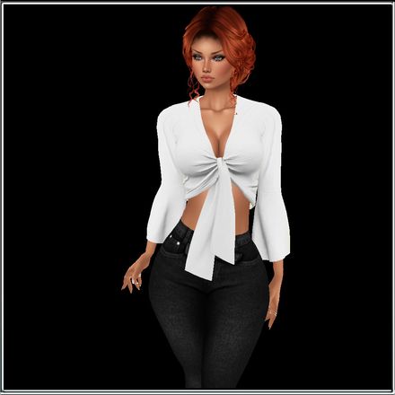 TIE SLEEVE TOP
