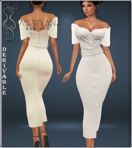 CLASSIC BELTED DRESS MESH