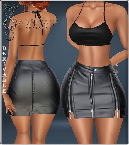 ZIPPER SKIRT