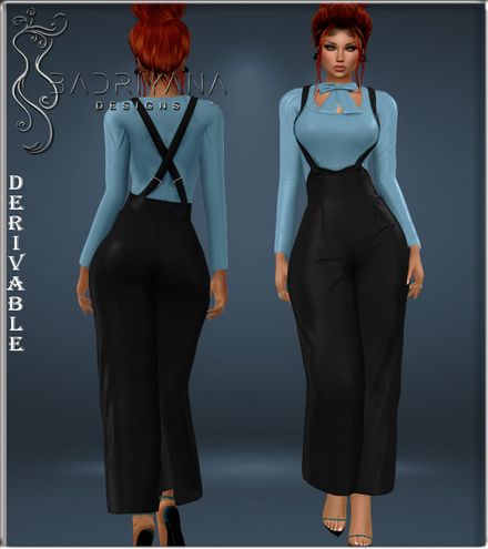 RETRO PANTSUIT MESH