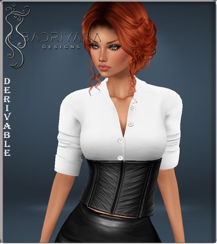 BUTTON TOP CORSET