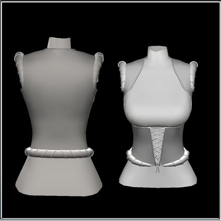 DELURE CORSET 2 MESH