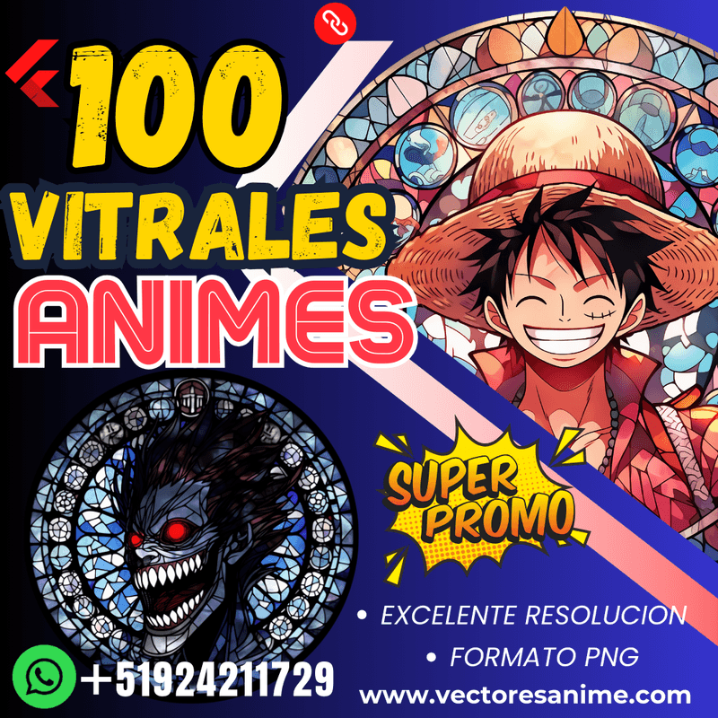 ANIME VITRALES