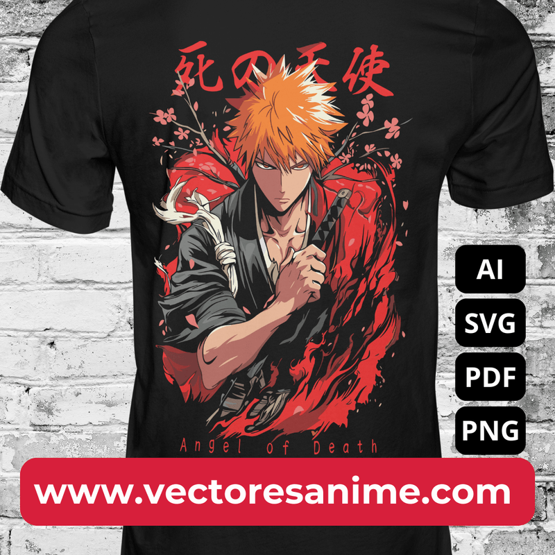BLEACH VECTORES ANIME