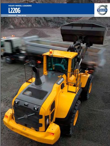 VOLVO L220G WHEEL LOADER SERVICE REPAIR MANUAL PDF – 2858 PAGES