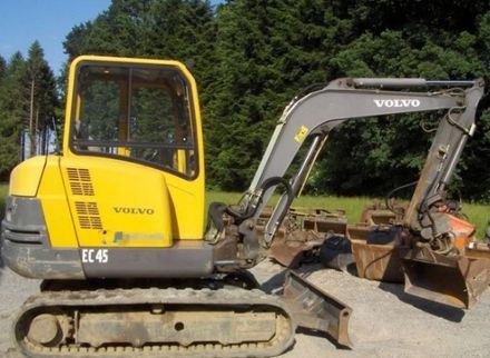 VOLVO EC45 COMPACT EXCAVATOR SERVICE REPAIR MANUAL