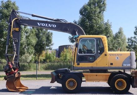 VOLVO EW160B EXCAVATOR SERVICE REPAIR MANUAL 660 PAGES updated info 2020