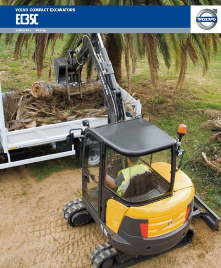 VOLVO EC35C COMPACT EXCAVATOR SERVICE REPAIR MANUAL 1579 PAGES updated complete info 2020